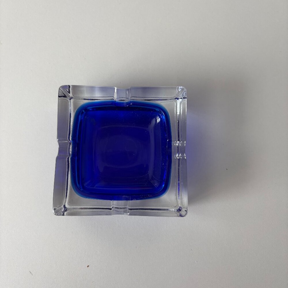 J.G. Durand Crystal Ashtray